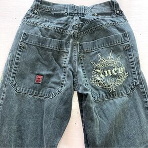 Barbed Wire JNCO Men’s Jeans Wide Leg Baggy 90’s Fit- Tag:28x30 ,Actual: 28.5x28